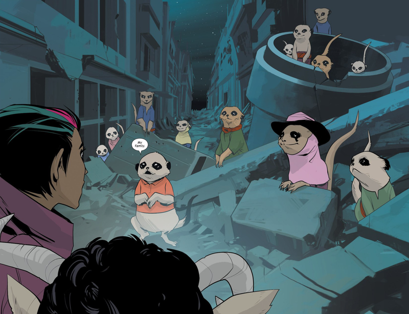 Illustration for article titled Saga Is the Best Comic in the Universe Because It Shows You How Evil Robots Jack Off